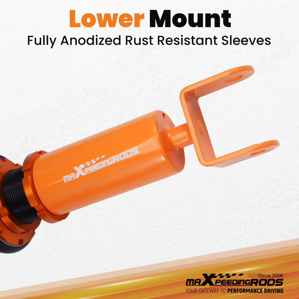 for 93-98 compatible for Lincoln Mark VIII Front Air to Struts Coilovers Conversion Kits