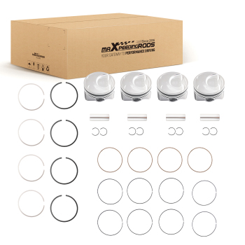 Oversize +0.5MM PistonsRings Set compatible for Hyundai Sonata compatible for Kia Optima 2.0L Turbo L4