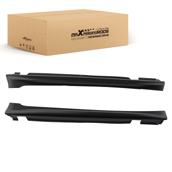 LeftRight Side Skirt compatible for BMW E60 E61 5-Series 2004-2009 2010 M5 Style PP