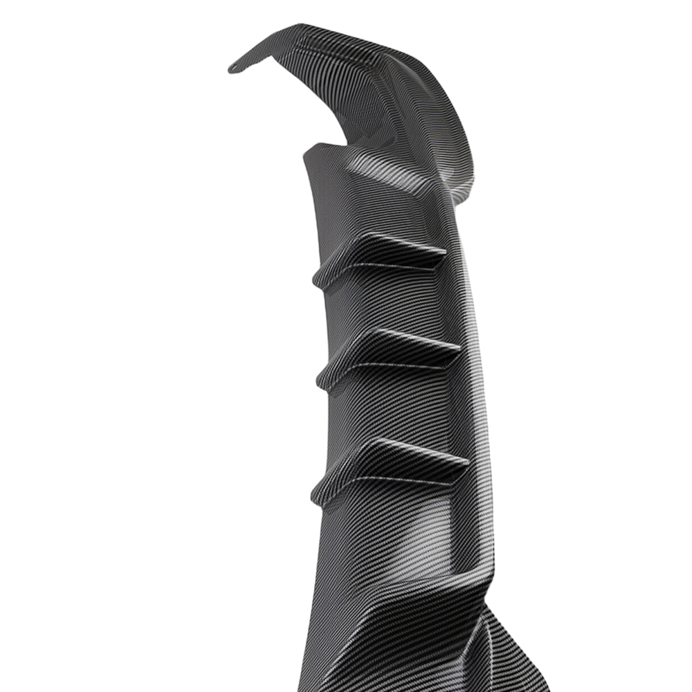 Carbon Fiber Style Rear Diffuser compatible for BMW F06 F12 F13 6 Series M Sport 2012-2018