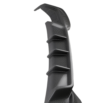 Carbon Fiber Style Rear Diffuser compatible for BMW F06 F12 F13 6 Series M Sport 2012-2018