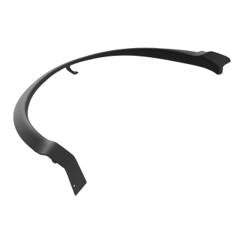 Black Driver Fender Trim compatible for Nissan Rogue Sport 2017-22 638116MA0A Front Side