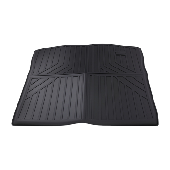 All Weather Rear Cargo Liner Mat compatible for Ford Edge 2015-2023 Black TPE Trunk Mat