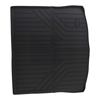 All Weather Rear Cargo Liner Mat compatible for Ford Edge 2015-2023 Black TPE Trunk Mat