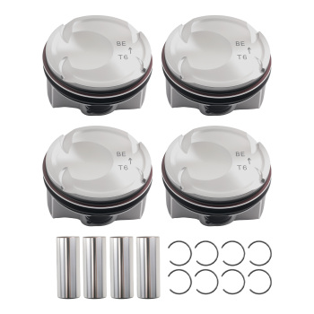 4PCS PistonRings For G4FJ 1.6T compatible for Hyundai 2014-2020 Elantra compatible for Kia Soul Forte