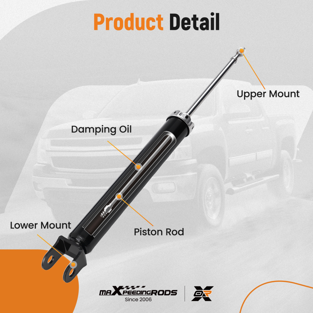 Rear Shock Absorber Assembly Left Right compatible for HYUNDAI TUCSON compatible for FWD 2010-2015