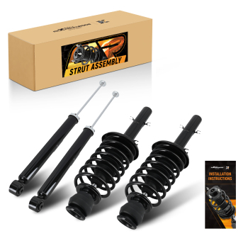 Complete Shock Absorber Strut compatible for Volkswagen Golf City Jetta City 2007-2009