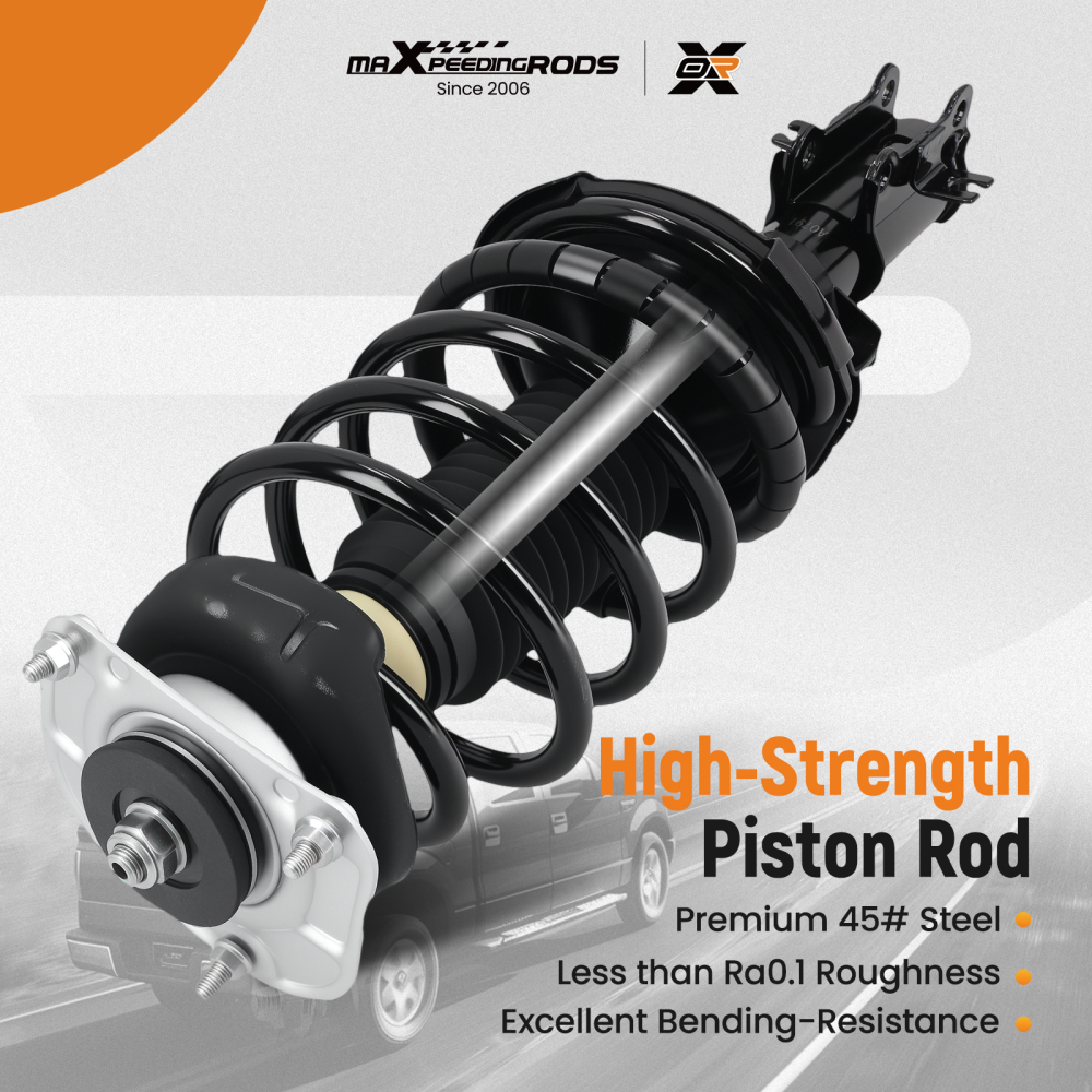 Suspension Front Strut Spring Assembly compatible for Volvo S60 2001-2009 S80 1999-2006