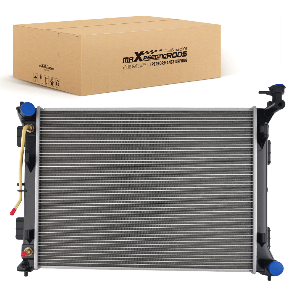 Assy Radiator compatible for Kia Optima EX / LX / S  2016 2017 2018 2019 2020 2.4L