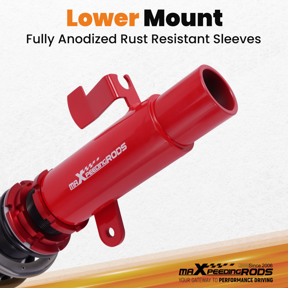 MaXpeedingrods Coilovers Shocks Struts compatible for Volvo S40 V50 compatible for FWD 2005-2012