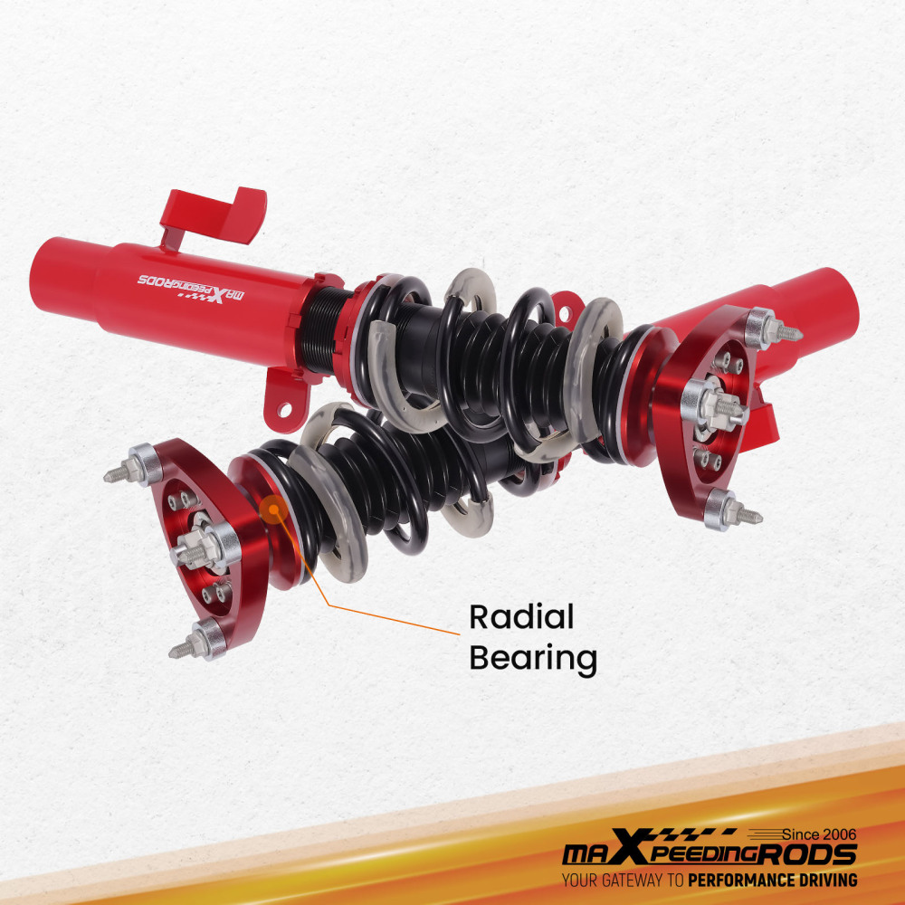 MaXpeedingrods Coilovers Shocks Struts compatible for Volvo S40 V50 compatible for FWD 2005-2012