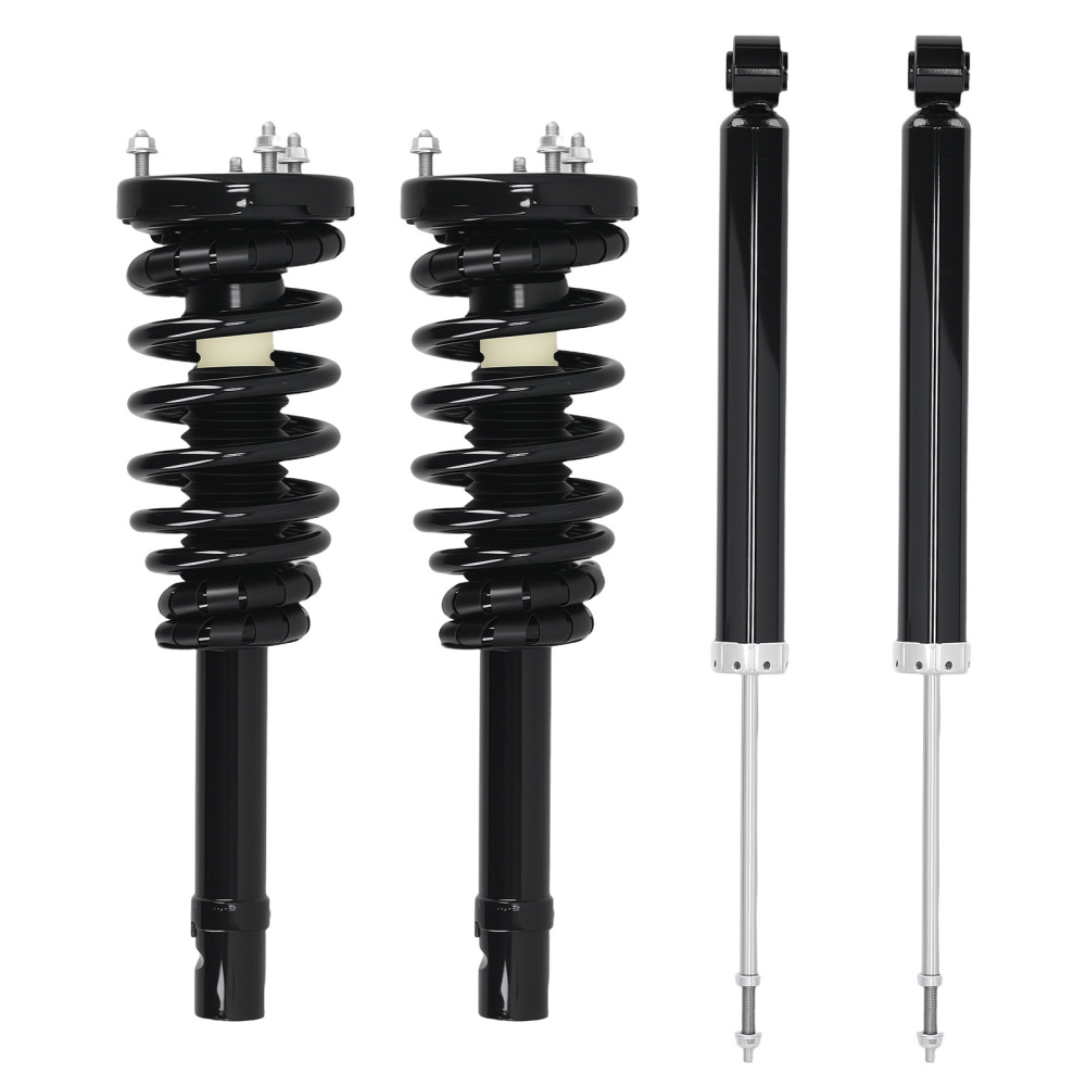 Front + Rear Struts w/Coil Spring compatible for Hyundai Sonata 2006-2010 Azera 2006-2011