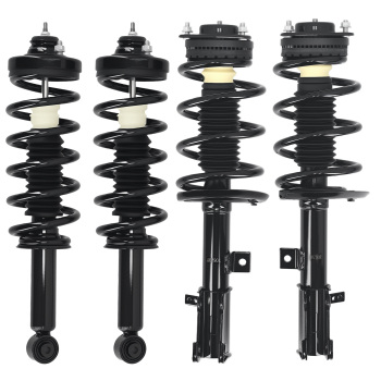 FrontRear Complete StrutsCoil Springs compatible for DODGE JOURNEY 09-19 172509