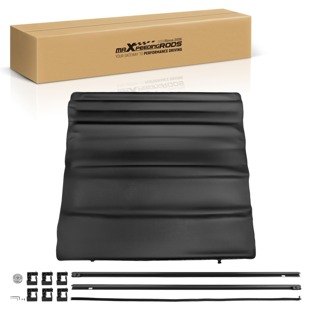 6.9ft Roll Up Tonneau Cover compatible for Silverado 2500HD 3500HD 2020 2021 22 23 24 25