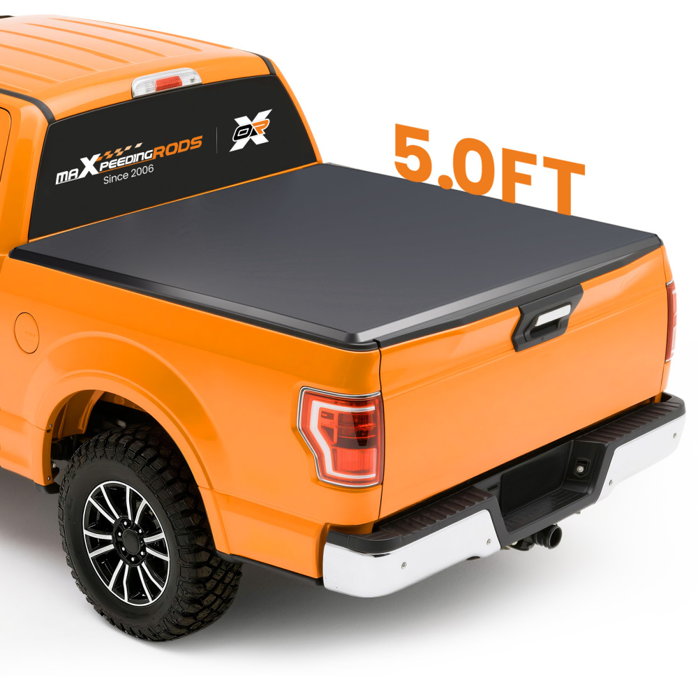 5ft Roll-Up Tonneau Cover compatible for Ford Ranger 2019 2020 21 22 23 24 25W/ LED Lamp