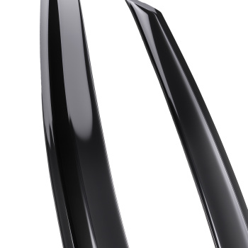 4PC Rain Guards Window Visors compatible for Nissan Altima 2013-2018 Black Tinted Set