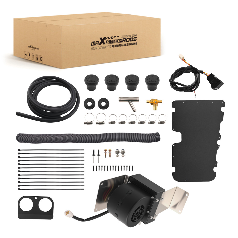 Cab Heater Kit with Defrost compatible for Polaris RZR XP 1000 2019 2020 2021 2022 2023