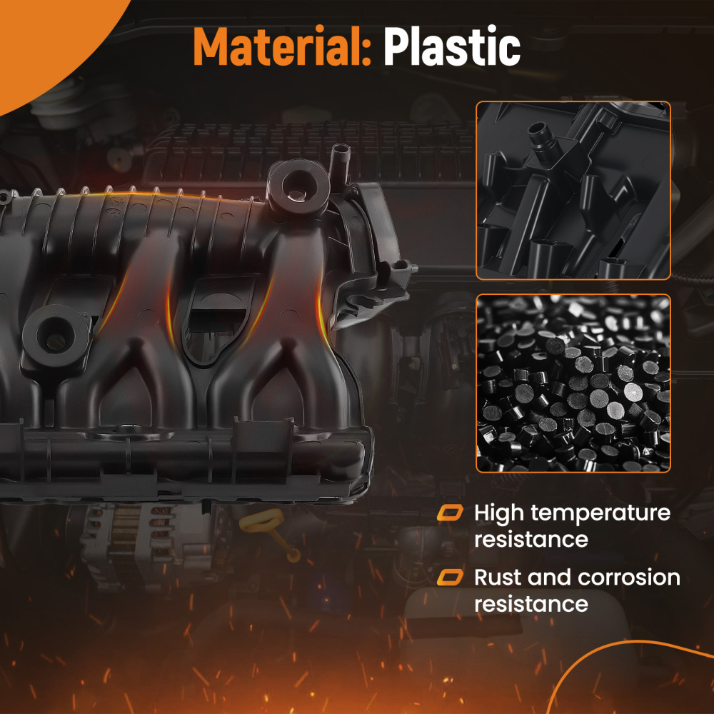 Collettore di Aspirazione compatibile per Mercedes-Benz C E-Classe SLK R172 W204 C204 1.8L