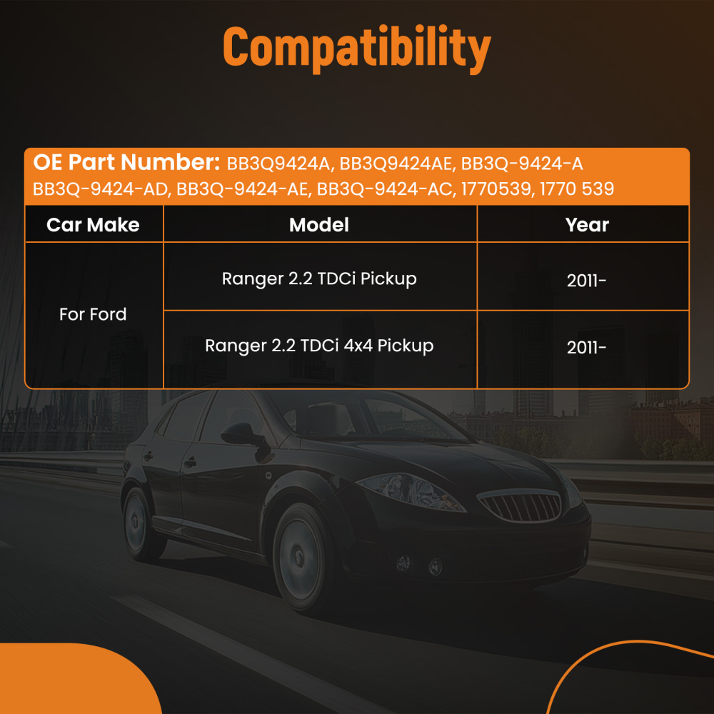 Collettore aspirazione compatibile per Ford Ranger TKE 2.2 TDCi 2011- BB3Q-9424-AD 1770539