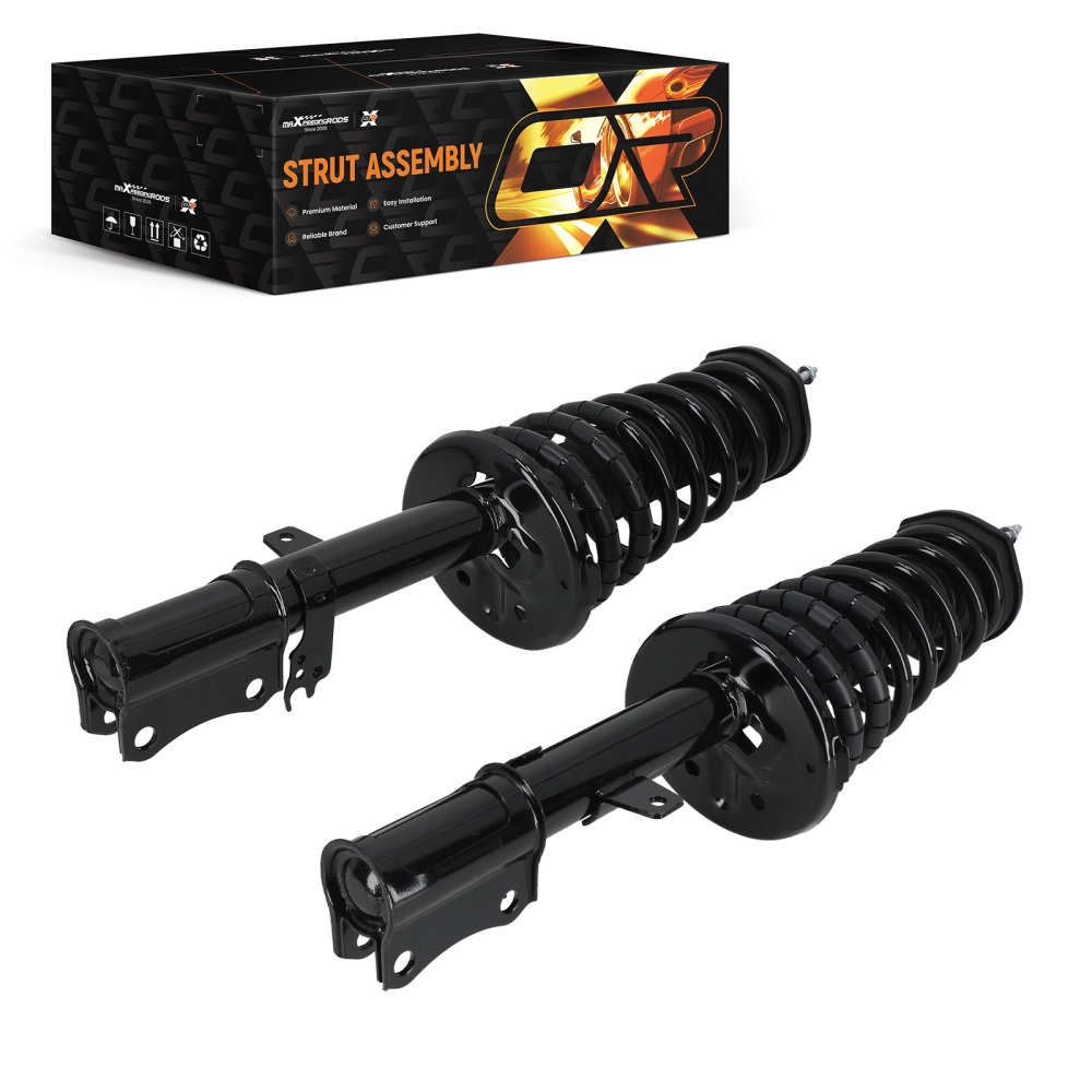 Rear Complete Struts w/ Coil Springs Pair compatible for Toyota Camry Avalon compatible for Lexus ES300 V6