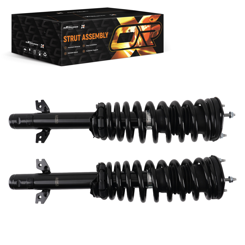 2pcs Front Strut w/ Coil Spring Assembly compatible for MAZDA 6 2009-2013 3.7L 172625