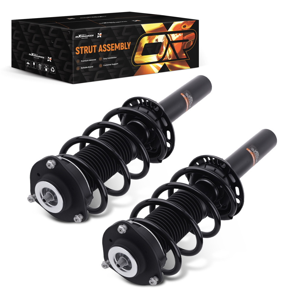 Front 2 Complete Shock Struts Assembly compatible for VW Tiguan (2WD,4WD) 2007-2018