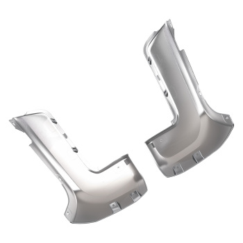 Bumper End Chrome L/R Pair compatible for Toyota Tacoma 16-23 5215504020 TO1104131
