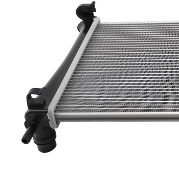 Aluminum Core Radiator compatible for Ford Fiesta 1.25-1.6 2002-09 2S6H8005CC Cross Flow