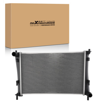 Aluminum Core Radiator compatible for Ford Fiesta 1.25-1.6 2002-09 2S6H8005CC Cross Flow