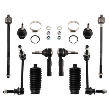 Front Suspension Kit 12x Upper Control Arm For RWD compatible for Chrysler 300 Challenger 05-10