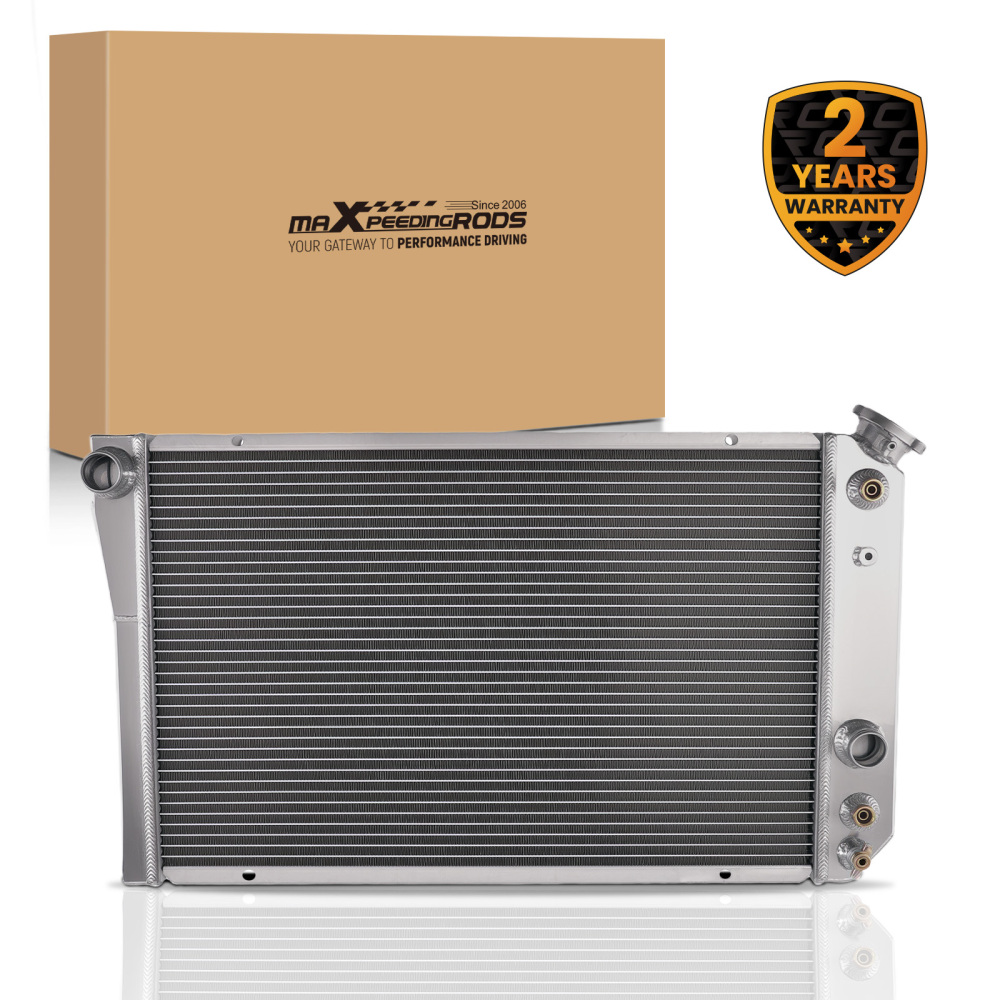 3 Row Aluminum Engine Radiator compatible for Chevrolet Corvette 5.7L 1984-1990 829