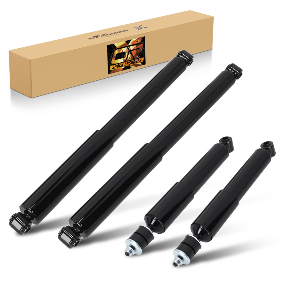 Front Rear Left+Right Suspension Shock Strut compatible for Dodge Ram 1500 2WD 1994-2001