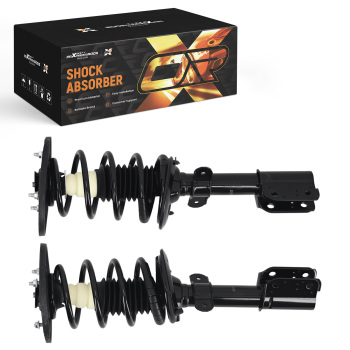 2pcs Rear Struts w/ Coil Spring compatible for Pontiac Grand Prix compatible for Buick Century 1997-2003