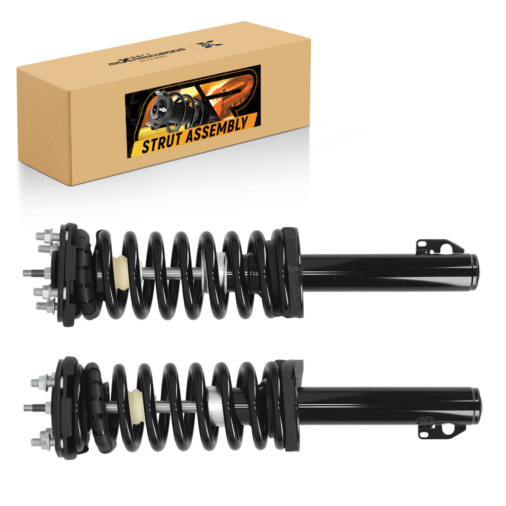 Front Left + Right Strut Spring compatible for Jeep Commander Grand Cherokee 2006-2010