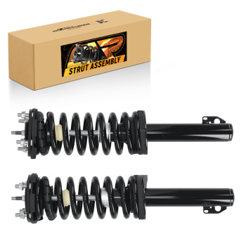 Front Left + Right Strut Spring compatible for Jeep Commander Grand Cherokee 2006-2010