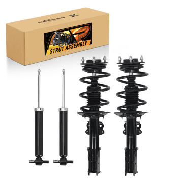 FrontRear Struts w/Coil Spring LeftRight compatible for Ford Mustang 2015-2023