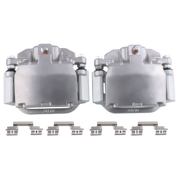 Rear Brake Rotors+Calipers w/Pads compatible for Cadillac Escalade/Escalade ESV 2015-2020