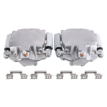 Rear Brake Rotors+Calipers w/Pads compatible for Cadillac Escalade/Escalade ESV 2015-2020