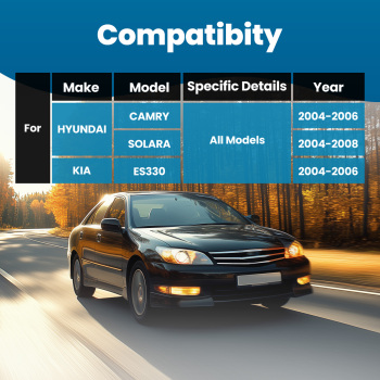 maXpeedingrods 10Pcs Front Suspension Kit Compatible for Toyota Camry 2004-2006, Compatible for Toyota Solara 2004-2008