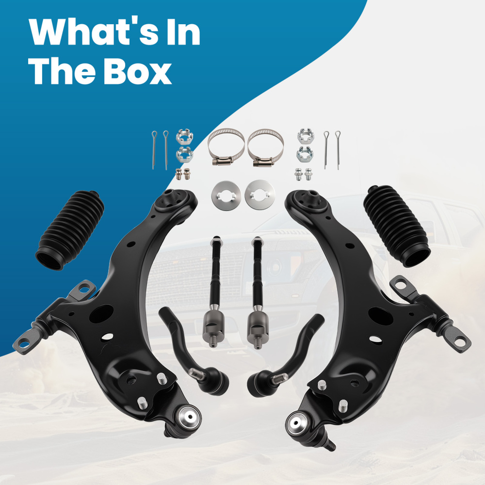 maXpeedingrods 10Pcs Front Suspension Kit Compatible for Toyota Camry 2004-2006, Compatible for Toyota Solara 2004-2008