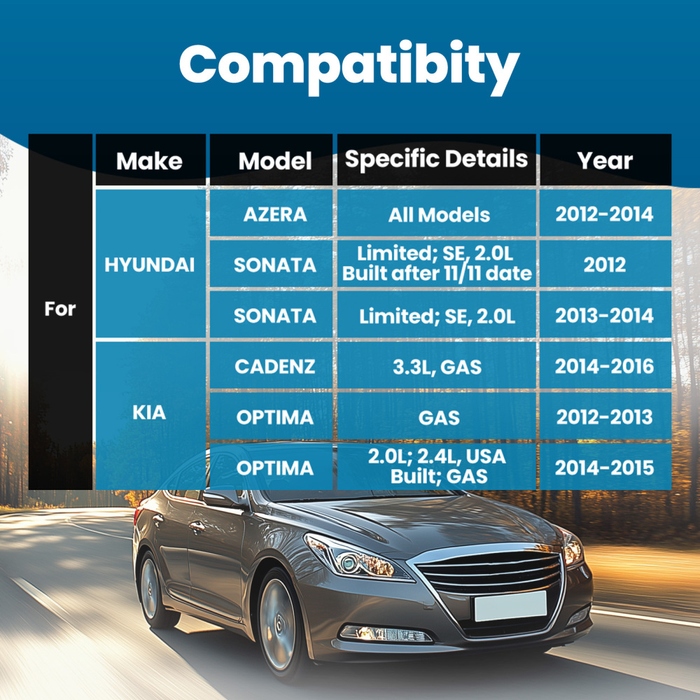 4x Front Lower Control Arm Sway Bar Links For Sonata Azera Optima 12-14 Cadenza