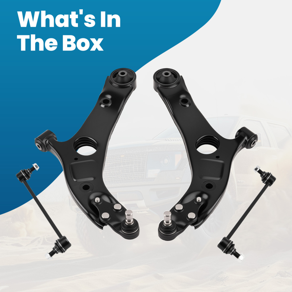 4x Front Lower Control Arm Sway Bar Links For Sonata Azera Optima 12-14 Cadenza