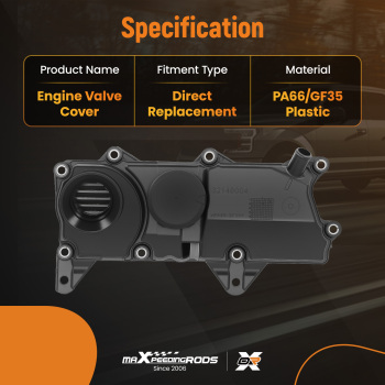 Engine Oil Trap Valve Compatible for Volvo XC90 S90 V90 2.0L 4Cyl 2016-2021 31316184