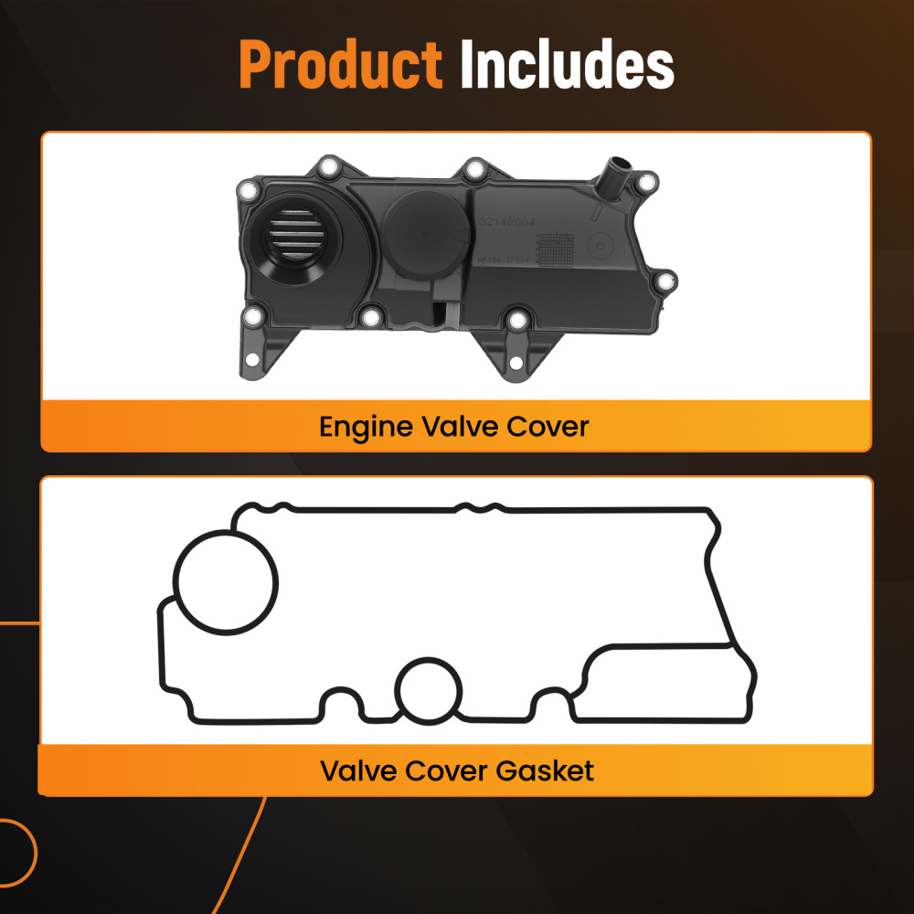 Coperchio Valvole compatibile per VOLVO S80 XC70 2.0L Turbo L4 Gas 2015-2017 32140004