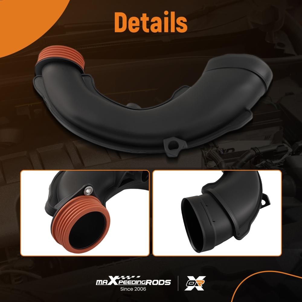 Turbo Air Duct Hose compatible for BMW 5 Series GT F07 Left Right 2010-2013 13717577452