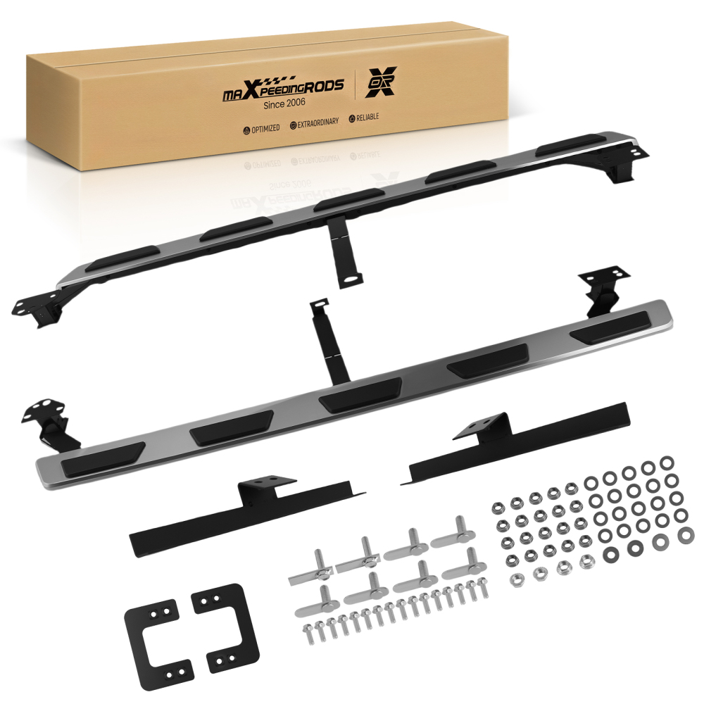 Side Steps Set Aluminium compatible for Audi Q7 15-23 4M 4MB Running Board Protection Kit