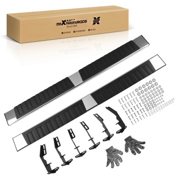 Running Board Side Step compatible for Dodge Ram 1500 Quad Cab 2009-2018 Stainless Steel