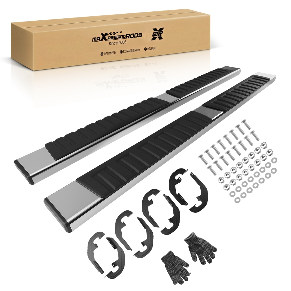 Running Board Side Steps compatible for Chevy Silverado GMC Sierra 1500 2019-2026 83