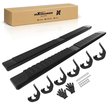 Side Steps Nerf Bars compatible for Chevrolet Silverado 1500 2019-2025 Extended Cab