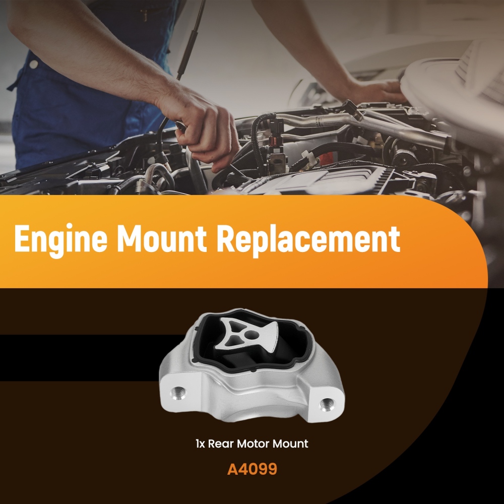 Engine Motor Mount compatible for Jaguar E-PACE X540 2.0L D150 D180 D240 2017-ON J9C1379